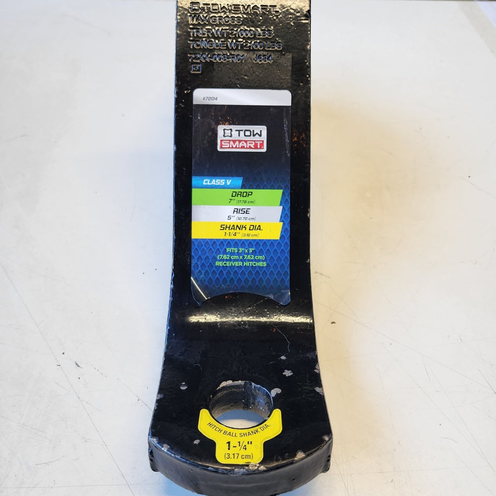 Class v, 21,000 lb, 7 in Drop X 5 in. Rise X 1-1/4 in Class v, 21,000 lb, 7 in Drop X 5 in. Rise X 1-1/4 in